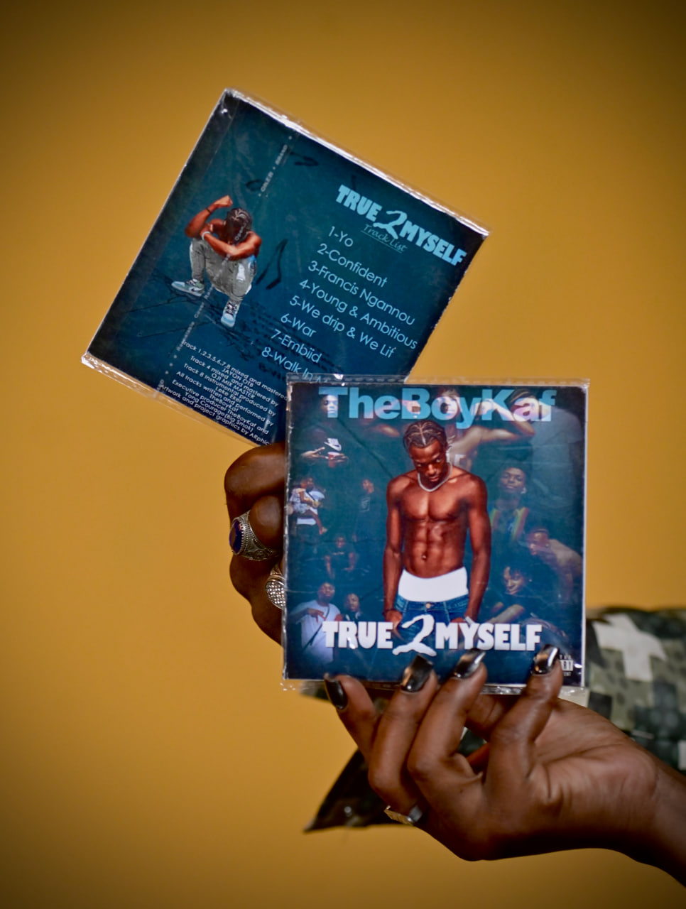 True 2 Myself CD Autographed by KAF